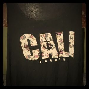 California black tank top